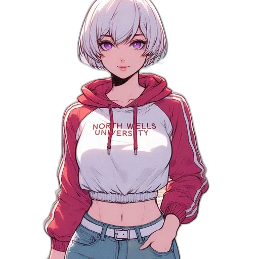 jacket, dress, robot, weapon transparent PNG cut-out