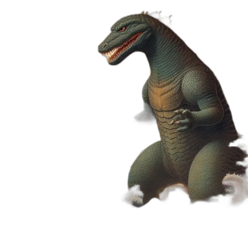 dragon, creature, animal, staff transparent PNG cut-out