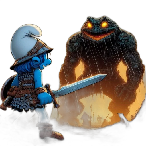 sword, weapon, concept art, fantasy art transparent PNG cut-out