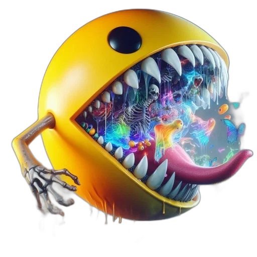 mask, robot, creature, staff transparent PNG cut-out