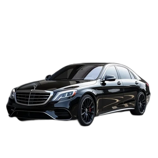 car, photorealistic, 3d render, mercedes transparent PNG cut-out