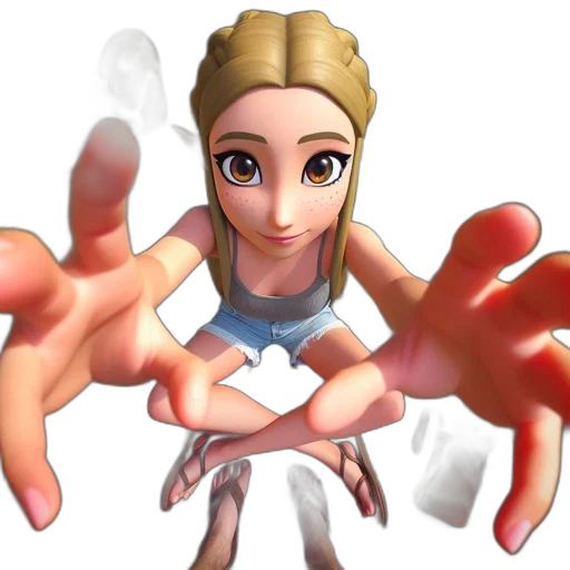 staff, jewelry, 3d render, concept art transparent PNG cut-out