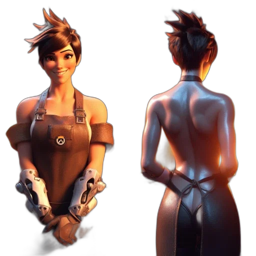 staff, dress, weapon, robot transparent PNG cut-out