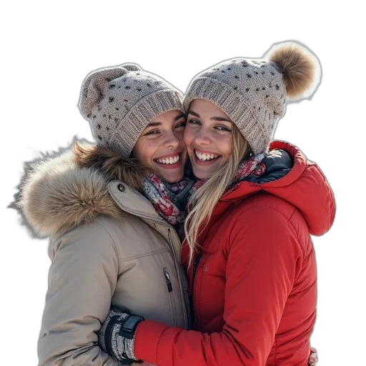 hat, jacket, pip, carole transparent PNG cut-out