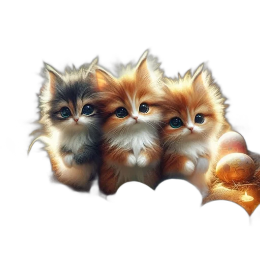 fantasy art, photorealistic, concept art, oil painting transparent PNG cut-out