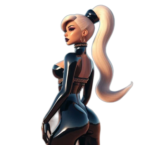 dress, robot, jacket, concept art transparent PNG cut-out