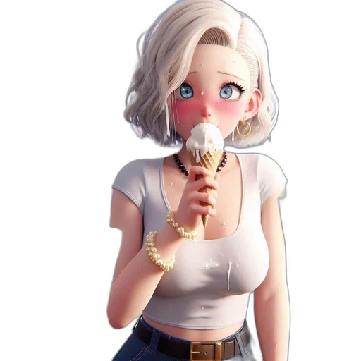 flower, staff, face, weapon transparent PNG cut-out