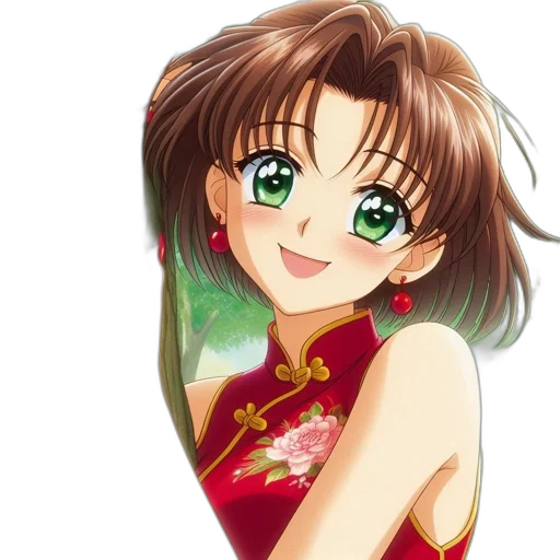 jewelry, flower, anime, photorealistic transparent PNG cut-out