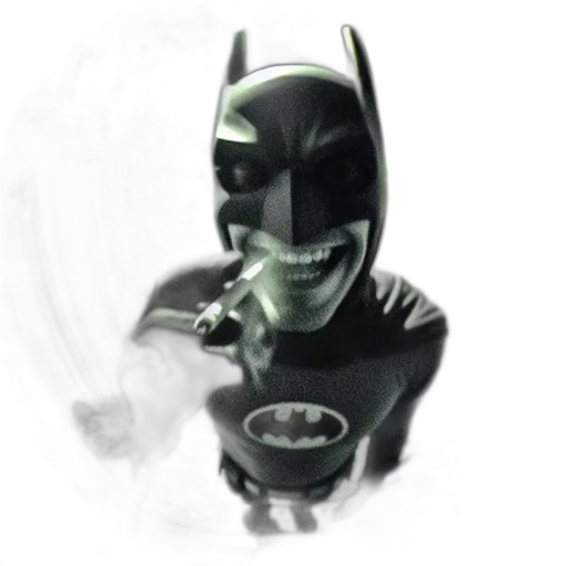 mask, face, comic book art, 3d render transparent PNG cut-out