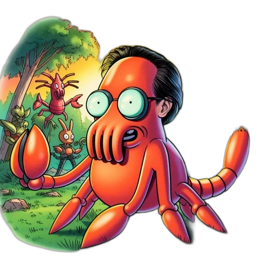 creature, animal, concept art, cartoon transparent PNG cut-out