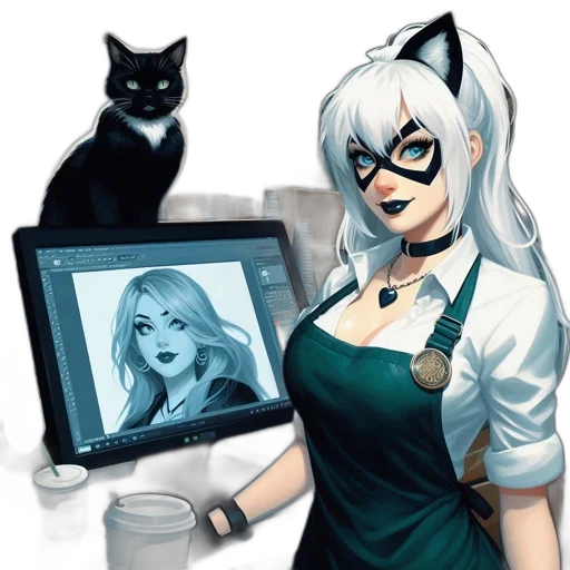 staff, comic book art, fantasy art, concept art transparent PNG cut-out