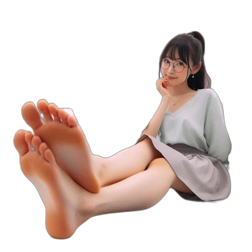 shoes, creature, dress, face transparent PNG cut-out