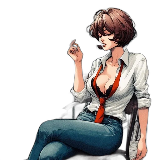 staff, dress, jacket, weapon transparent PNG cut-out