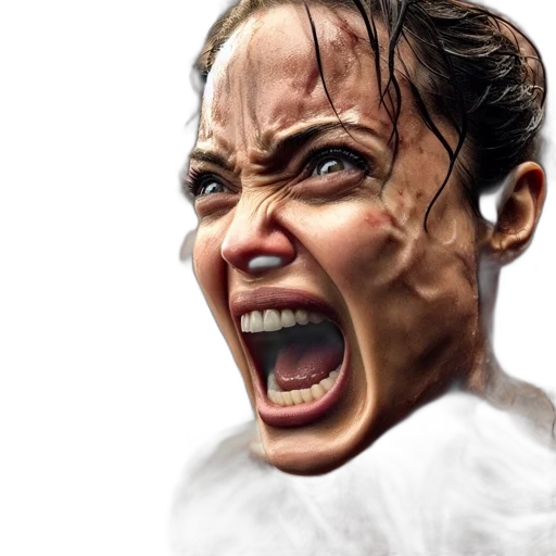 face, mask, photorealistic, concept art transparent PNG cut-out