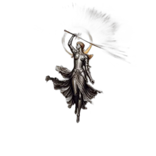 sword, staff, weapon, dragon transparent PNG cut-out