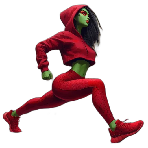 creature, concept art, 3d render, comic book art transparent PNG cut-out