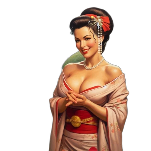 dress, jewelry, staff, crown transparent PNG cut-out