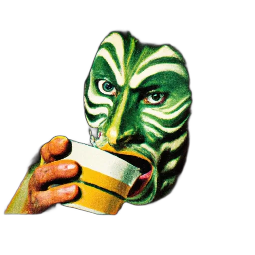 mask, 3d render, photorealistic, fantasy art transparent PNG cut-out