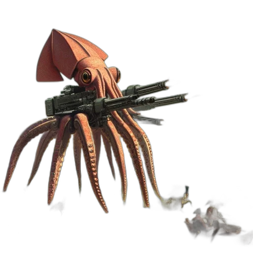weapon, creature, animal, hair transparent PNG cut-out