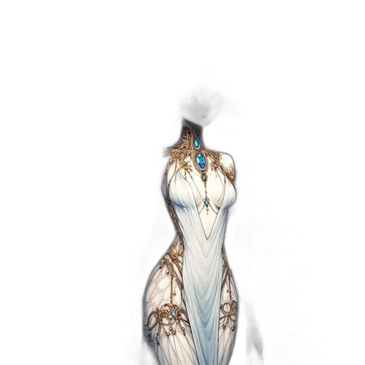 dress, jewelry, robot, crown transparent PNG cut-out