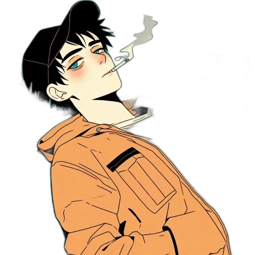 jacket, staff, cartoon, concept art transparent PNG cut-out