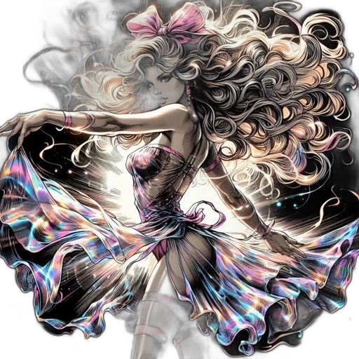 dress, hair, jewelry, crown transparent PNG cut-out