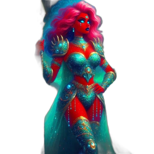 dress, robot, creature, concept art transparent PNG cut-out
