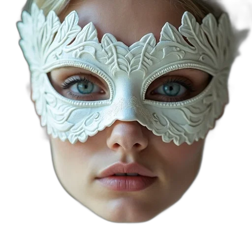 mask, face, crown, jewelry transparent PNG cut-out
