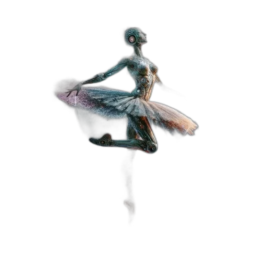 dress, robot, sword, creature transparent PNG cut-out