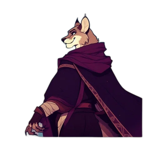 staff, mask, animal, jacket transparent PNG cut-out