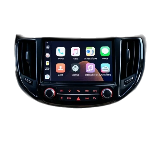 car, radio, gps, sim transparent PNG cut-out