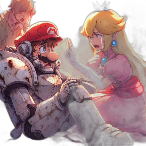 weapon, sword, dress, robot transparent PNG cut-out