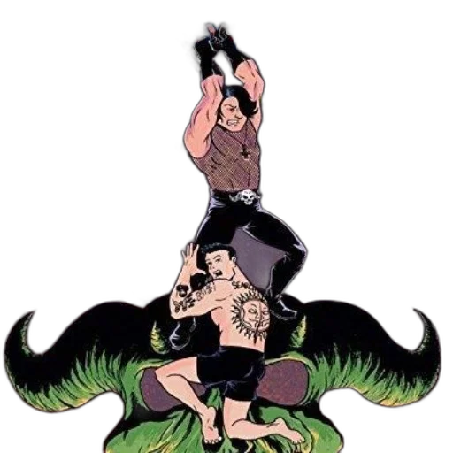 comic book art, concept art, cartoon, underwater transparent PNG cut-out