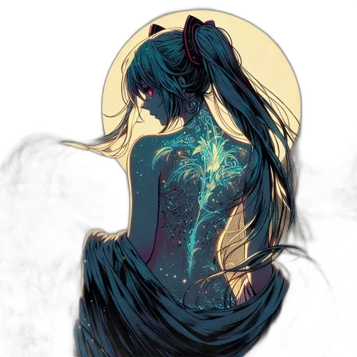dress, mask, dragon, staff transparent PNG cut-out