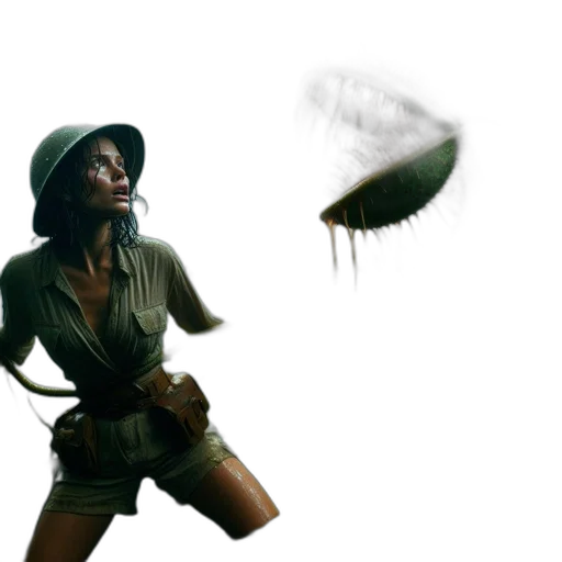 umbrella, weapon, hat, staff transparent PNG cut-out