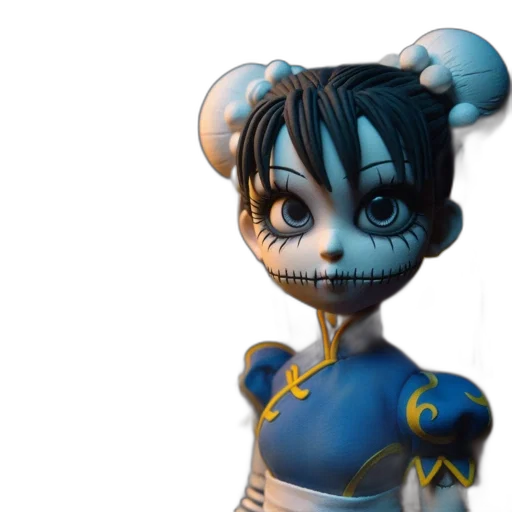 mask, robot, staff, 3d render transparent PNG cut-out
