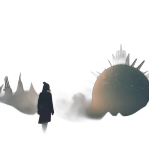 creature, mask, crown, umbrella transparent PNG cut-out