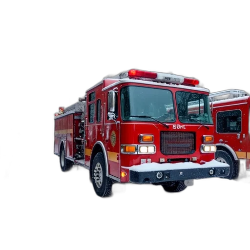 weapon, fire, red, truck transparent PNG cut-out