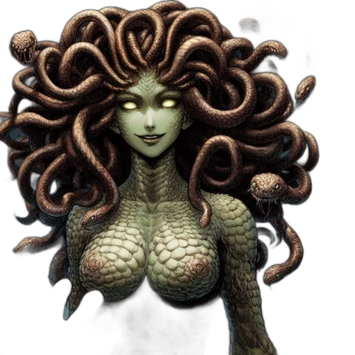 hair, creature, fantasy art, concept art transparent PNG cut-out