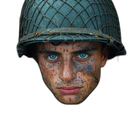 hat, face, mask, weapon transparent PNG cut-out