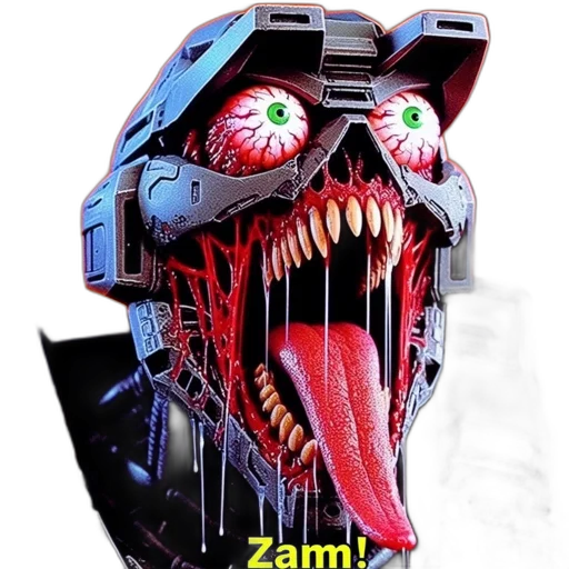 mask, robot, creature, face transparent PNG cut-out