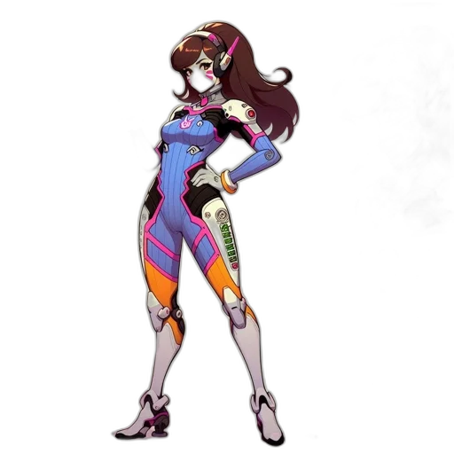 robot, dress, staff, concept art transparent PNG cut-out