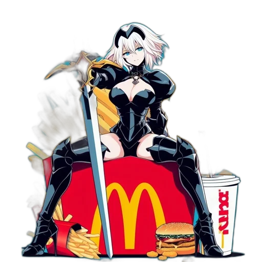 food, robot, weapon, staff transparent PNG cut-out