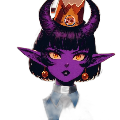 crown, hat, staff, mask transparent PNG cut-out