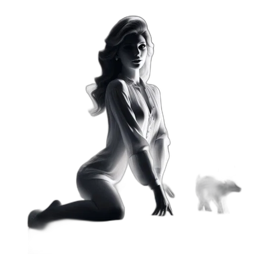 dress, creature, animal, robot transparent PNG cut-out