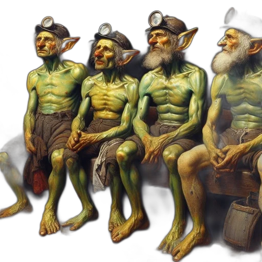 concept art, fantasy art, oil painting, comic book art transparent PNG cut-out