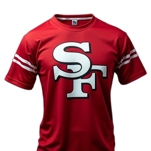 49ers, team, name, tee transparent PNG cut-out