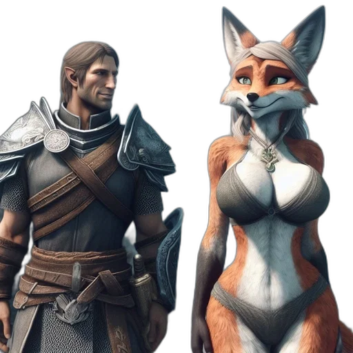 concept art, fantasy art, 3d render, photorealistic transparent PNG cut-out