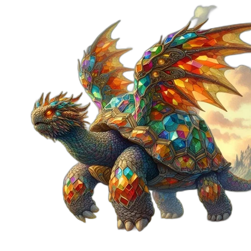 dragon, creature, animal, fantasy art transparent PNG cut-out