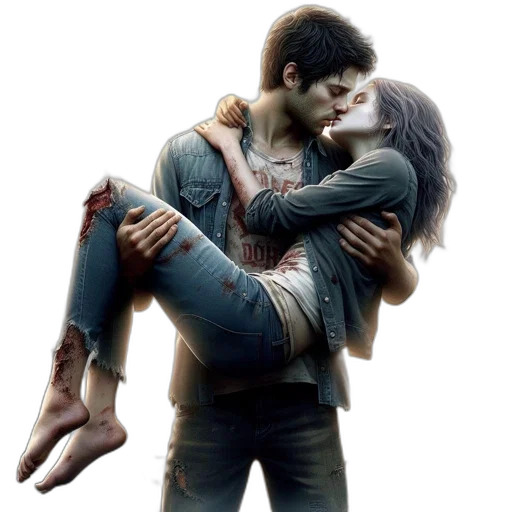 concept art, photorealistic, 3d render, comic book art transparent PNG cut-out